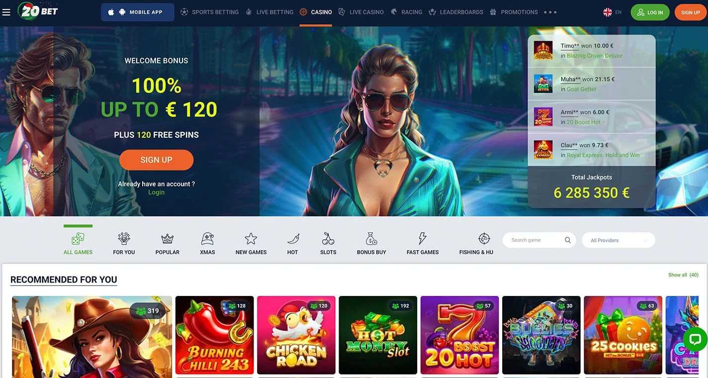 20bet Casino