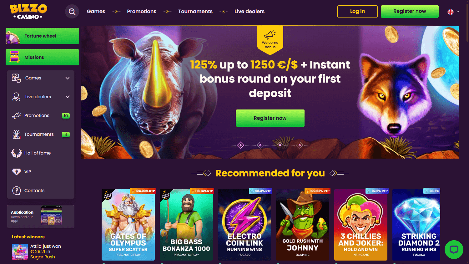 Bizzo Casino